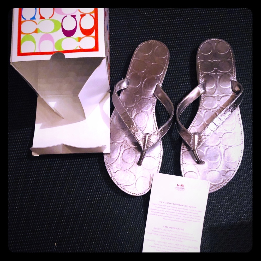 Coach sandals